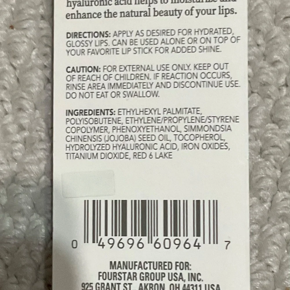 B Pure Hydrating Lip Oil in Sheer Nude